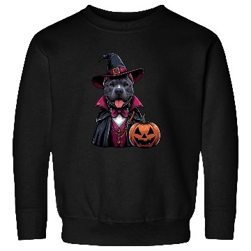 Discover Costumed Pitbull Halloween Sweatshirts