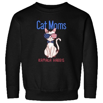Discover Cat Mom for Kamala Harris | 2024 Sweatshirts