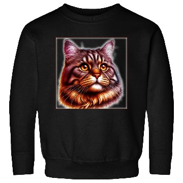 Discover Cat as a person Sweatshirts