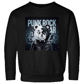 Discover Punk Rock Bear Sweatshirts