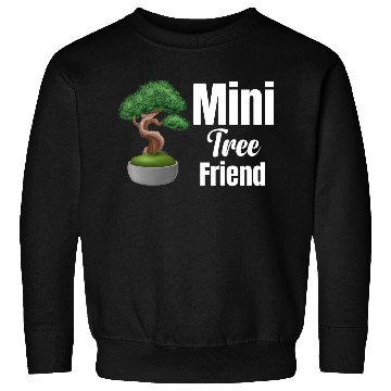 Discover Mini Tree Friend Bonsai Meditation Spiritual Sweatshirts