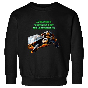 Discover Turtle and her son Sweatshirts