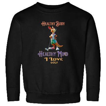 Discover kangaroo playing golf Sweatshirts