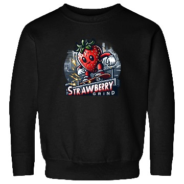 Discover Strawberry Grind – Skater Berry Sweatshirts