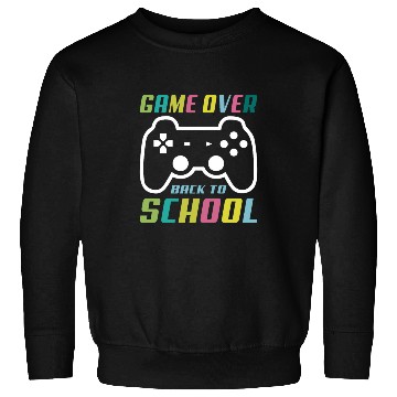 Discover Game Over Back To School Sweatshirts