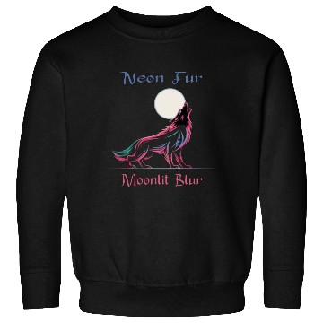 Discover Neon Werewolf Sweatshirts