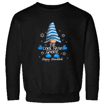 Discover The Nana Gnome Funny Family MatchingGroup Hanukkah Sweatshirts