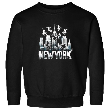 Discover Parkour Freerunner Freerunning New York Sweatshirts