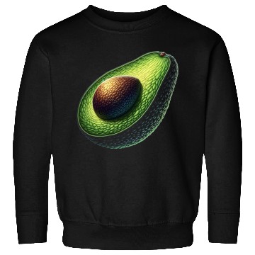 Discover Avocado food art vegan design 6 Sweatshirts