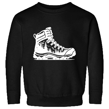 Discover Nature Forest Hiking Boot Sweatshirts