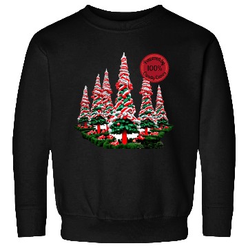 Discover Powered by Candy Canes Sweatshirts