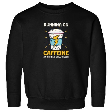 Discover Depression Awareness Running On Caffeine Willpower Sweatshirts