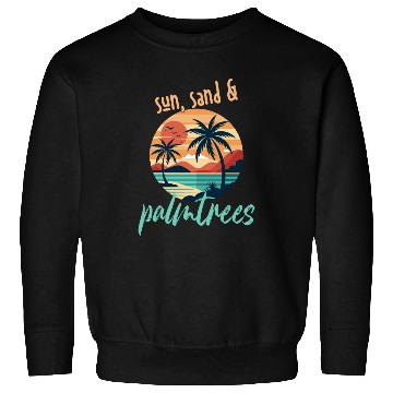 Discover Sun, sand, and palm trees! Sweatshirts