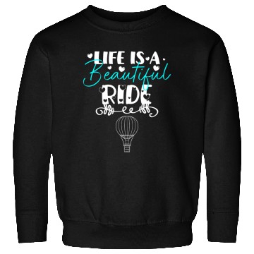 Discover Hot Air Balloon Company Fire Adventure Sweatshirts