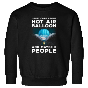 Discover Hot Air Balloon Colors Adventure Sweatshirts
