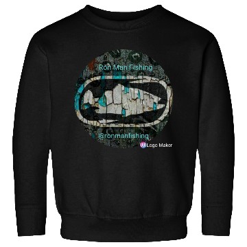Discover Ron Man Fishing Logo Sweatshirts