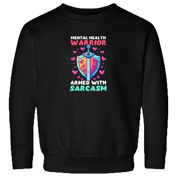 Discover Depression Awareness Mental Health Warrior Sweatshirts