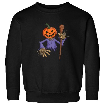 Discover Spooky Halloween Scarecrow Sweatshirts