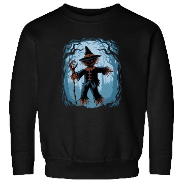 Discover Spooky Halloween Scarecrow Sweatshirts