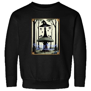 Discover Tripping Through the Tree Tips Psychedelic Witch Sweatshirts