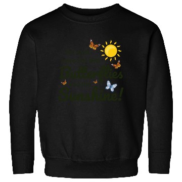 Discover Butterfly Sunshine Insect Collector Entomology Sweatshirts