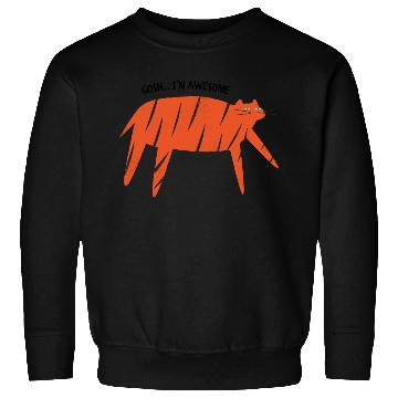 Discover Gosh I’m Awesome Funny Tiger Print Sweatshirts