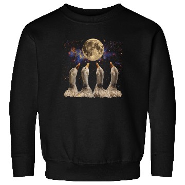 Discover Ducks Farm Animal Farmer Howling Moon Sweatshirts