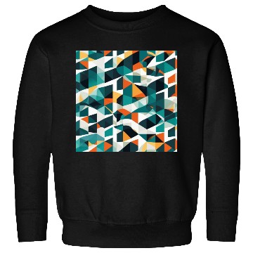 Discover Minimalist Geometric Design with Depth Illusion Sweatshirts
