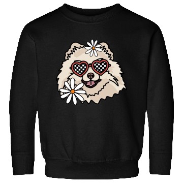 Discover Pomeranian Retro Dog Sweatshirts