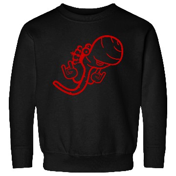 Discover Cute Cool Worm Crown King Party Animal Fun Monster Sweatshirts