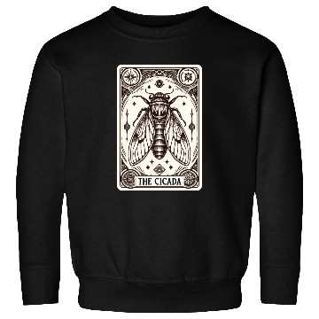 Discover Cicada Tarot Card Brood Emergence Sweatshirts