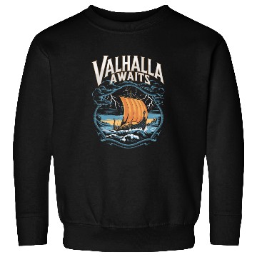 Discover Valhalla Vikings for a Viking Lover Sweatshirts