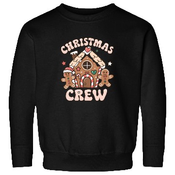Discover Christmas Crew Gingerbread Sweatshirts