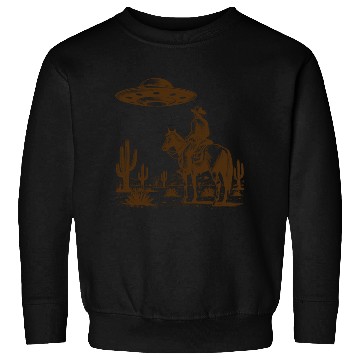 Discover UFO Western Cowboy Sweatshirts