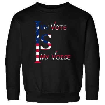 Discover US Election vote and campaign Sweatshirts