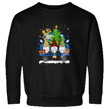 Discover Christmas Truck Cute Gnomes Sweatshirts