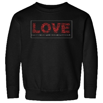 Discover Love is the hidden ingredient that adds sweetness Sweatshirts