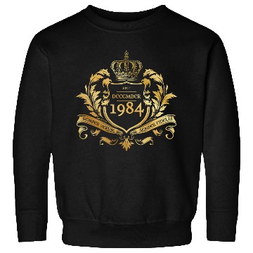 Discover 40th birthday Semper Verum - Established 12/1984 Sweatshirts
