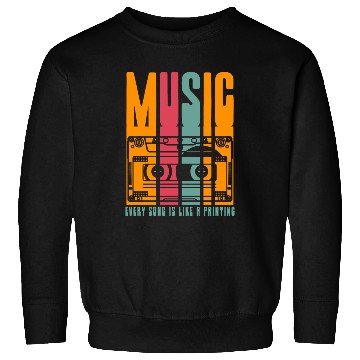 Discover Vintage cassette tape recorder Sweatshirts