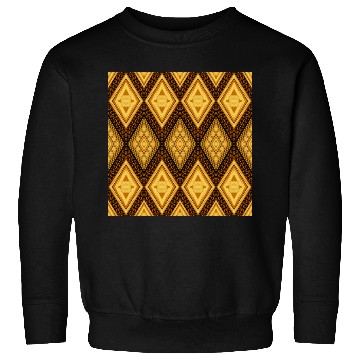 Discover Ancient Gold Diamond Pattern, indigenous art Sweatshirts