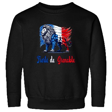 Discover The proud Grenoble flag design Sweatshirts