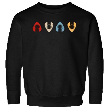Discover Retro pick guitar Sweatshirts