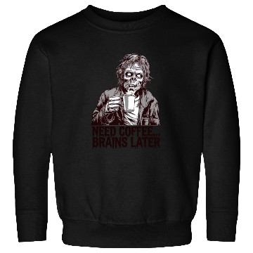 Discover Zombie Coffee Run Sweatshirts