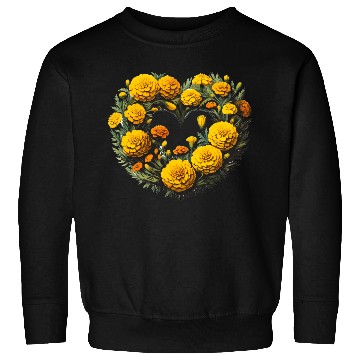 Discover Marigold Flowers Sweatshirts
