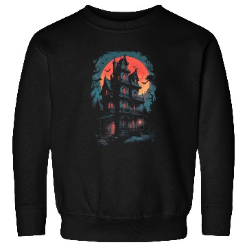 Discover Haunted House Sweatshirts