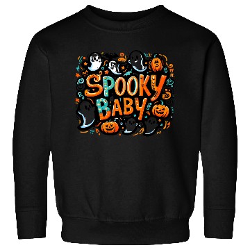 Discover Halloween spooky baby Spooky Mama Sweatshirts