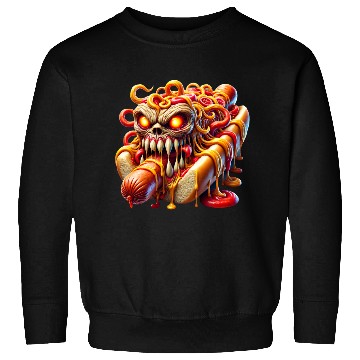 Discover Monster Hot Dog Horror Sweatshirts
