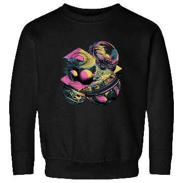 Discover Abstract Maximal Forms Sweatshirts