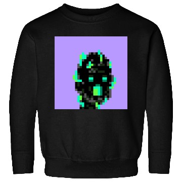 Discover Pixel Black Emerald Sweatshirts