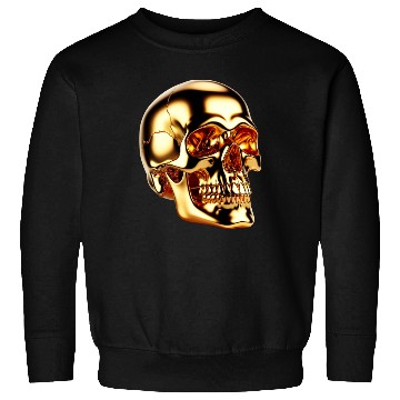Discover Golden Skull of Fortune Sweatshirts
